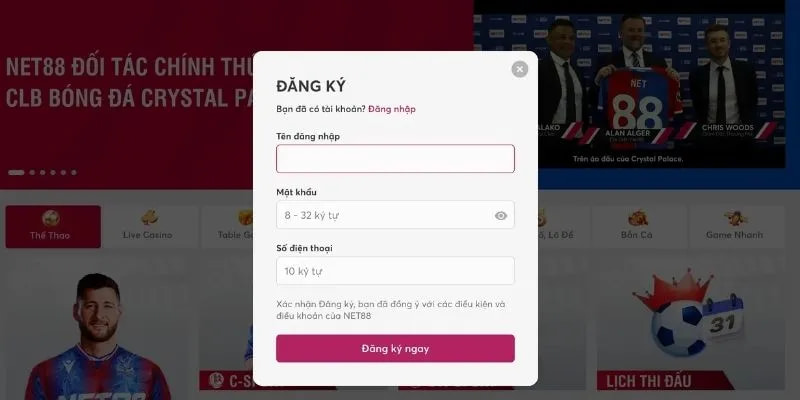 đăng ký Net88 Cách khôi phục tài khoản Net88 khi quên thông tin