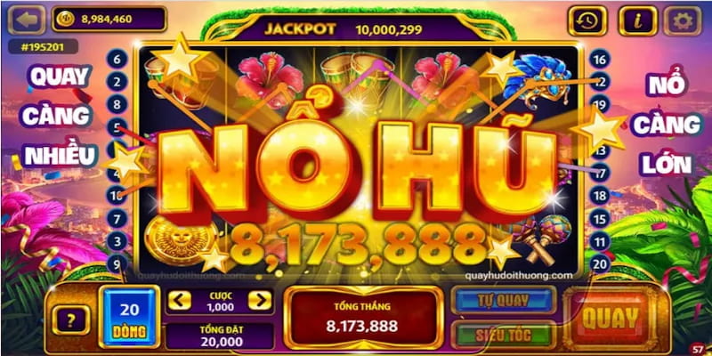 Game nổ hũ Net88 Các game nổ hũ phổ biến tại Net88